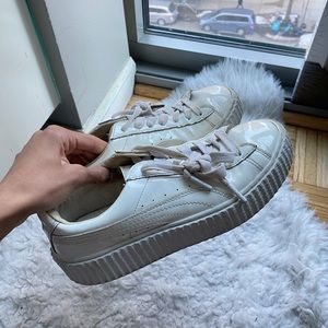 Puma Creepers Rihanna Fenty Glossy White